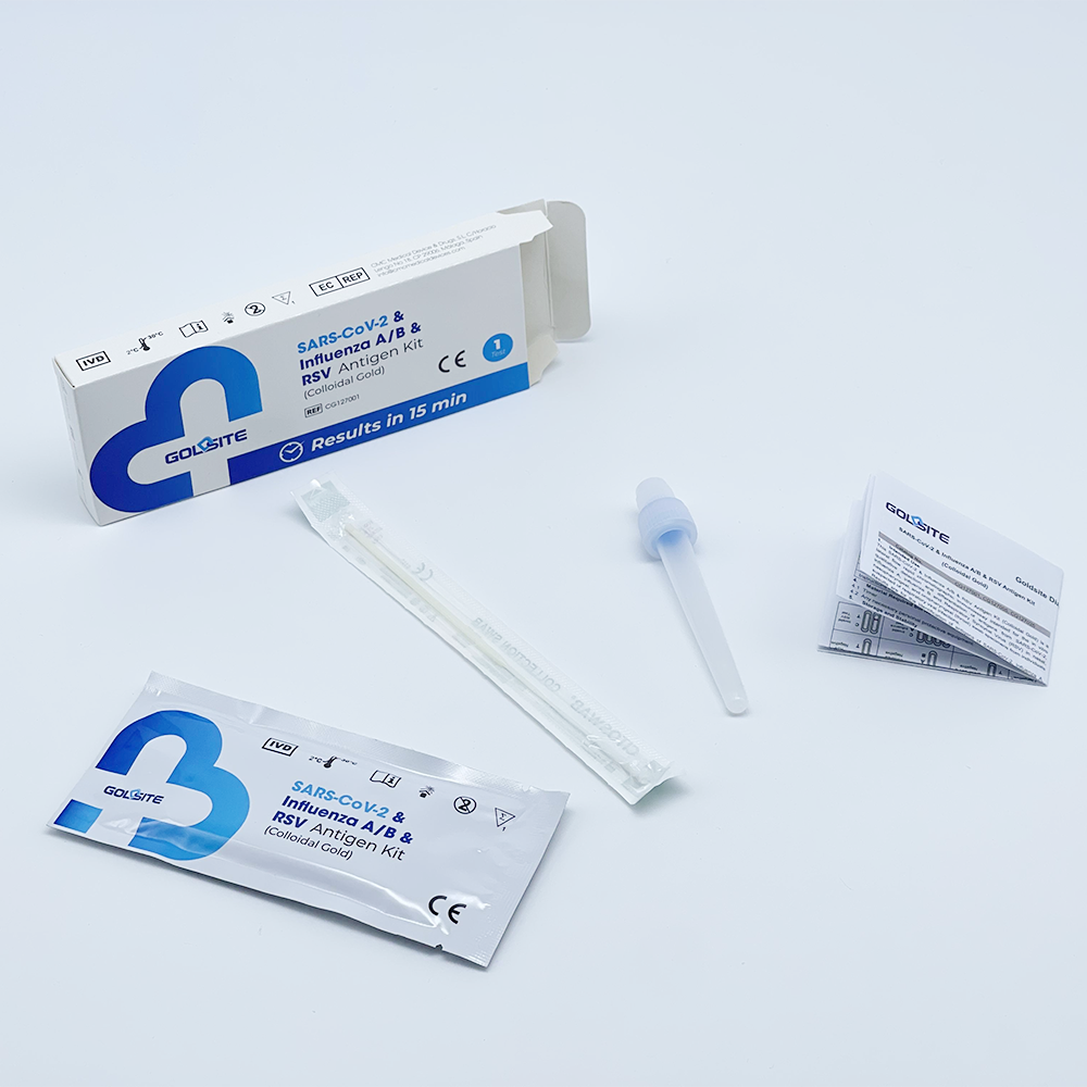 SARS-COV-2 & Grippe A/B & RSV Combo Antigen-Test